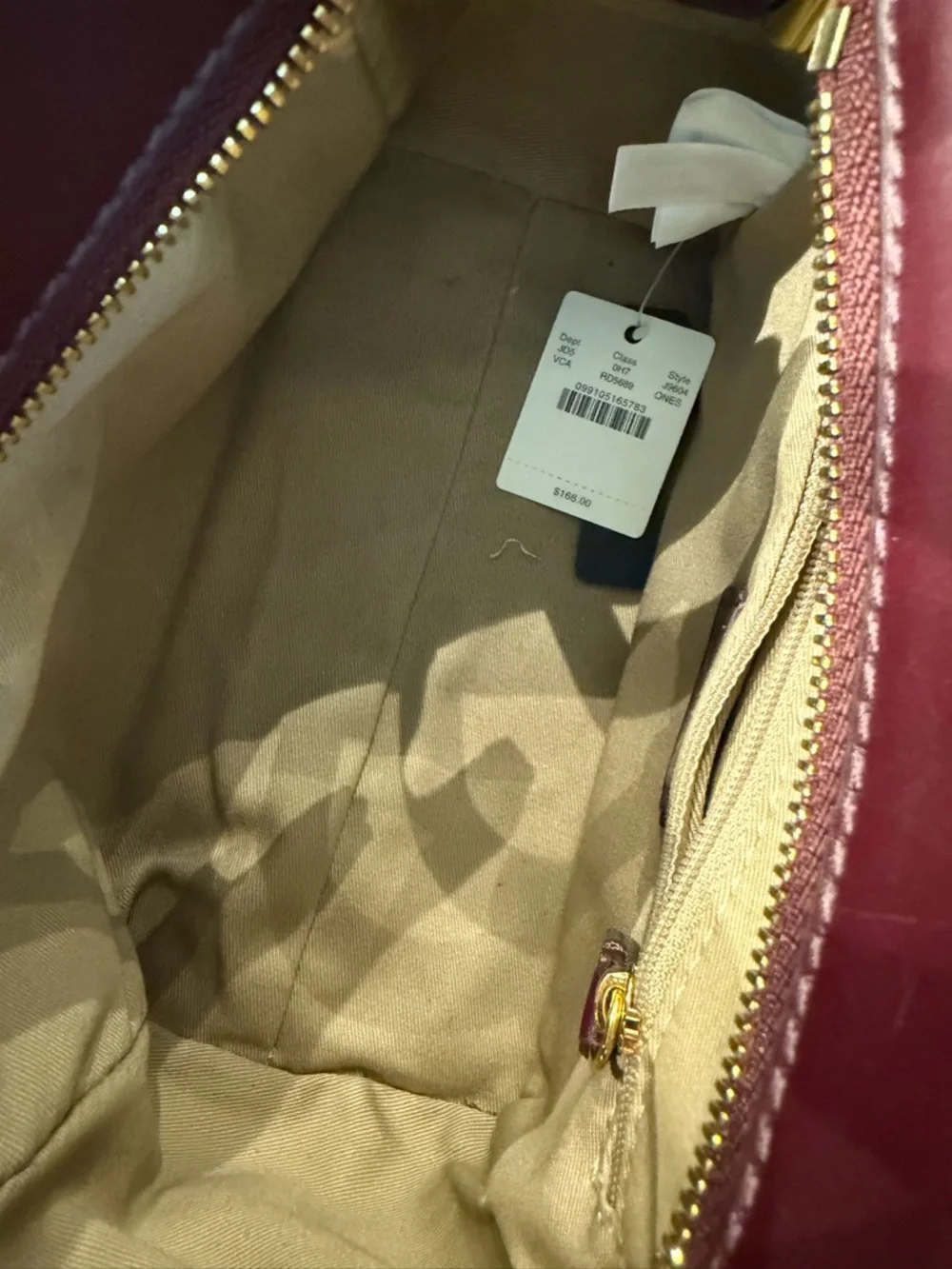J. Crew Burgundy Leather Top-Handle Satchel with Detachable Strap